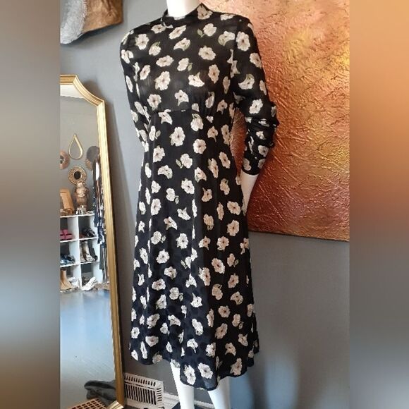 Zara Floral Midi Dress - Picture 7 of 12